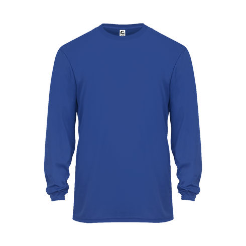 Badger Sport C2 L/S Tee (510400-002004), Color 'Royal'